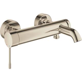 👉 Badkraan essence GROHE met omstelling, koppelingen en hartafstand van 15 cm, nickel
