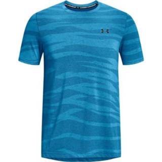 👉 Sportshirt XXL mannen blauw Under Armour Seamless Wave he