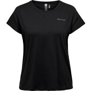 👉 Sportshirt vrouwen zwart Only Curvy da