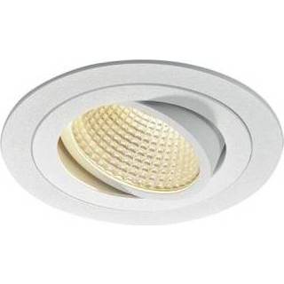 👉 Wit bouwspots New Tria Led SLV dl round set, 1xled 3000k 15w