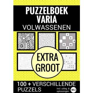 👉 Puzzel voor volwassen extra groot Puzzelen Volwassenen - Varia NR. 3 9789464655551