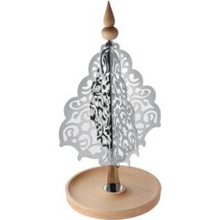 👉 Kerstboom RVS groot ALESSI Dressed for X-mas Tafeldecoratie 48cm 8003299404629