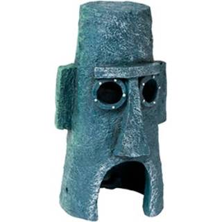 👉 Ornament grijs spongebob moai-huis octo 16x9x8 cm 30172045806