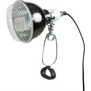 👉 Reflector Trixie reptiland klemlamp met draadbeschermkap 14x17 cm 4011905760704