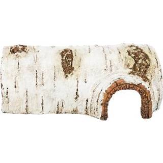 👉 Polyesterhars wit bruin Trixie berkenstam / 15 cm 4011905763224