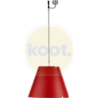 👉 Hanglamp rood Luceplan - Costanza telescopisch alu 8051414541315