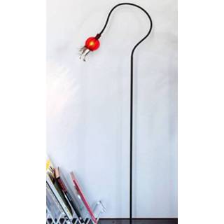 👉 Vloerlamp zwart rood Serien - POPPY Floor 1 arm 4260331390195