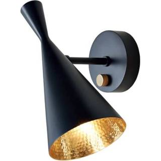 👉 Wandlamp zwart messing Tom Dixon Beat -