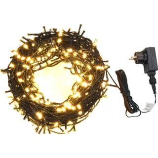 👉 Lichtsnoer wit met 600 LED's 8 lichteffecten IP44 60 m warmwit 8718475594819