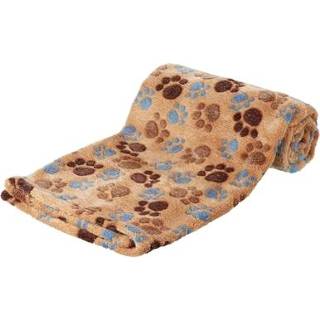 👉 Deken beige Trixie softfleece laslo 150x100x2 cm 4047974372036