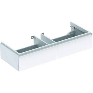 👉 Wastafelonderkast wit glans Geberit iCon 2 laden 119 x 47,7 24 cm,