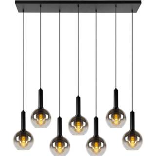 👉 Hang lamp zwart Lucide MARIUS - Hanglamp 7xE27 5411212452221