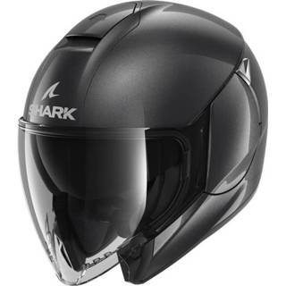 Jethelm XL active Shark Citycruiser Blank Gun Metal A05 3664836646176