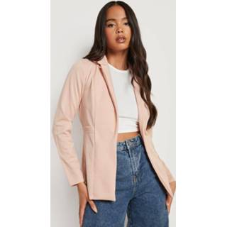 👉 Petite Getailleerde Blazer, Stone