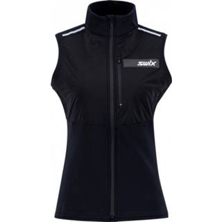 👉 Vest zwart l vrouwen Swix - Women's Focus Warm Hardloopbodywarmer maat L, 7045952615141