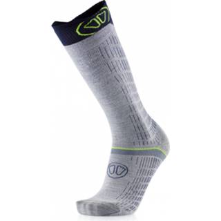 👉 Sock uniseks grijs Sidas - Ski Merinos Performance Socks Skisokken maat 44-46, 3661267278501