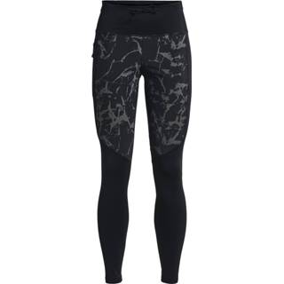 👉 L zwart vrouwen Under Armour - Women's Outrun The Cold Tight II Hardlooplegging maat L, 196039124296