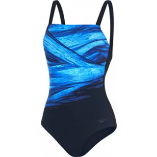 👉 Badpak 46 blauw vrouwen Speedo - Women's Shaping Amberglow maat 46, 5053744766720