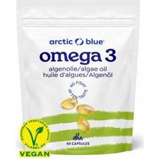 👉 Algen olie Arctic Blue Omega 3 algenolie DHA 60ca 8719992626175