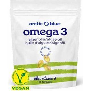 👉 Algen olie Arctic Blue Omega 3 algenolie DHA met vitamine D 90ca 8719992626410