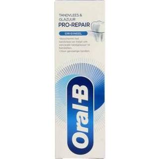 👉 Tand pasta Oral B Tandpasta tandvlees & glazuur repair original 75ml 8001841958965