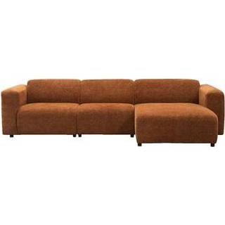 👉 Hoekbank terracotta stof bruin UMIX Astoria Voster - Leen Bakker 8714901818689