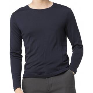 👉 Mannen 56 blauw Hessnatur - Merinoshirt Merino-ondergoed maat 56, 4057983670139