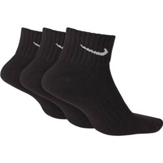 👉 Enkelsok zwart s unisex Nike Enkelsokken met demping (3 paar) -