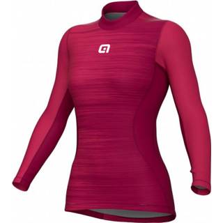 👉 Vrouwen rood Alé - Women's Intimo Shade L/S Baselayer Merino-ondergoed maat M/L, 8055528450921