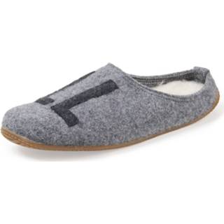 👉 Pantoffels grijs opschrift Living Kitzbühel