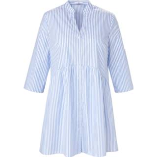 👉 Lange blouse blauw katoen 100% Emilia Lay