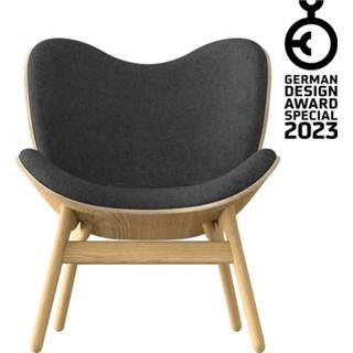 👉 Fauteuil houten donkergrijs A Conversation Piece naturel Shadow 8720604645460