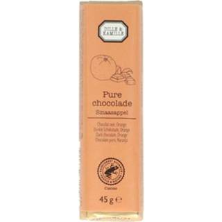 👉 Chocoladetablet active Chocoladetablet, puur, sinaasappel, 45 g 8720687810106