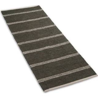 👉 Vloerkleed groene katoen active Vloerkleed, gerecycled katoen, streep, extra lang 8720687812452