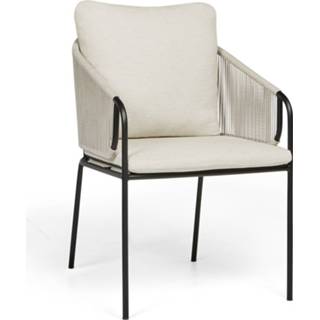 👉 Terras stoel active SUNS tuinmeubelen Revello tuinstoel | Fishbone 2 frame kleuren Camel sand rope natural kussen 6095933915921