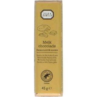 👉 Chocoladetablet active Chocoladetablet, melk, pecan cookie, 45 g 8720687810205