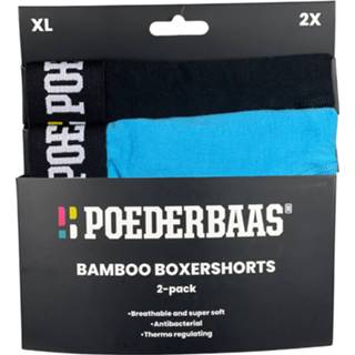 👉 Boxershort active Poederbaas Bamboo boxershorts (2-pack) 8720566429313 8720566429337 8720566429344