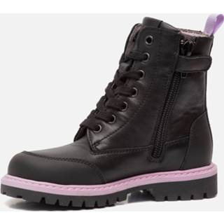 👉 Veterboots zwart nubuck girl Muyters 22609 8718708696808