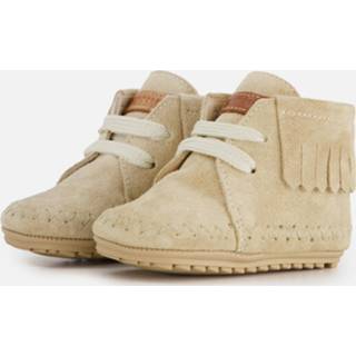 👉 Beige suede girl baby's Shoesme Babyproof Smart 8720353384856