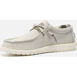 👉 Instappers grijs canvas male Hey Dude Wally SOX 361207 4895242847416