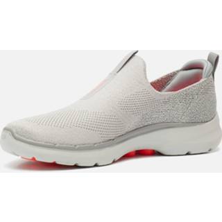 👉 Instappers grijs textiel Skechers GOwalk vrouwen Glimmering 195204588550