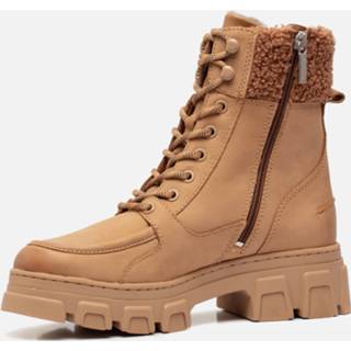 👉 Veterboots leer vrouwen cognac Tamaris 172114 4064196452148