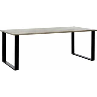 👉 Eettafel spaanplaat bruin Bolivia 170cm 6097141835886 6097137763780