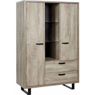 👉 Opbergkast spaanplaat bruin Bolivia 6097131057038 6097130774714