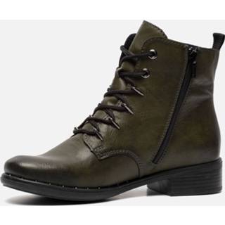 👉 Veterboots groen synthetisch vrouwen Rieker 178226 4060596220424