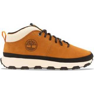 👉 Unisex stock wheat mannen Timberland Winsor Trail Mid Cognac Heren