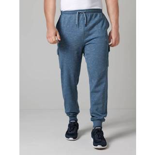 👉 Joggingbroek met hoog katoengehalte John F. Gee Rookblauw