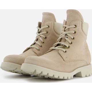 👉 Veterboots leer vrouwen taupe Panama Jack 8434823692722