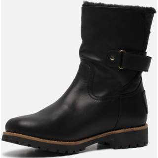 👉 Zwart leer vrouwen Panama Jack Felia Trav B3 boots 8434823576077