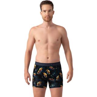 👉 Boxershort katoen m mannen print Heren 2-Pack Print/Effen 8720594106095